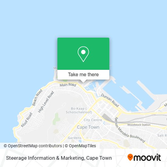 Steerage Information & Marketing map