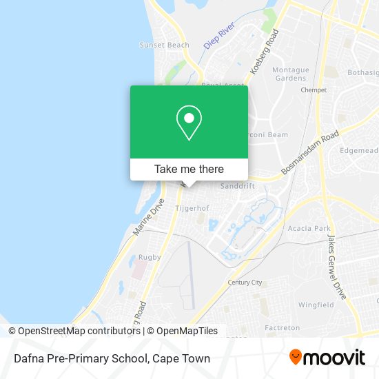 Dafna Pre-Primary School map