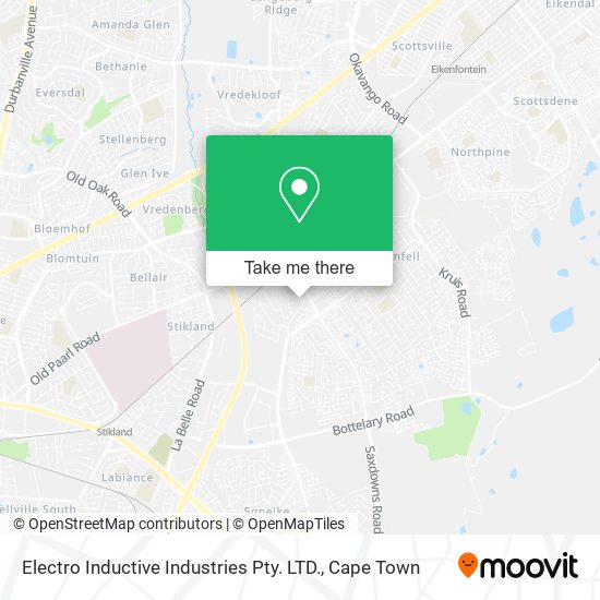 Electro Inductive Industries Pty. LTD. map