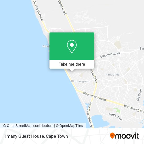Imany Guest House map