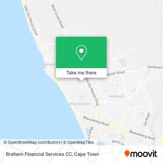 Brehem Financial Services CC map