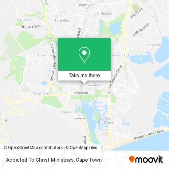 Addicted To Christ Ministries map