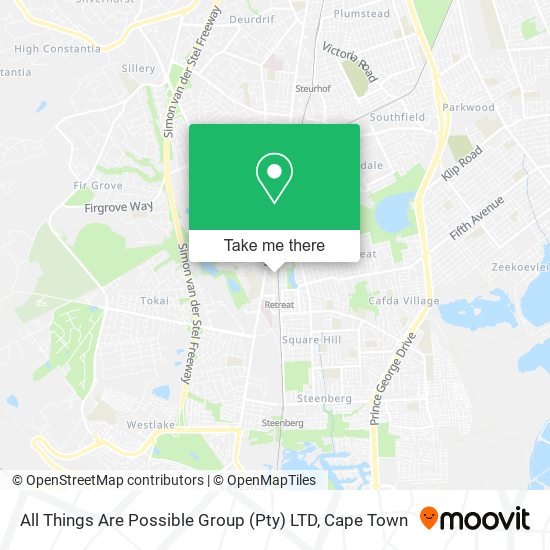 All Things Are Possible Group (Pty) LTD map