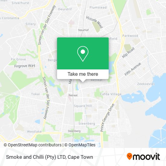 Smoke and Chilli (Pty) LTD map