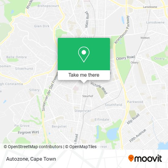 Autozone map