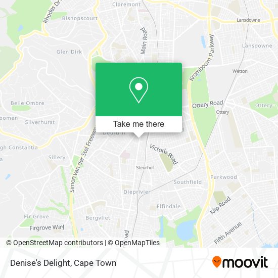 Denise's Delight map