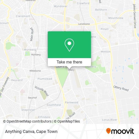 Anything Canva map