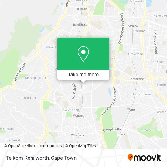 Telkom Kenilworth map