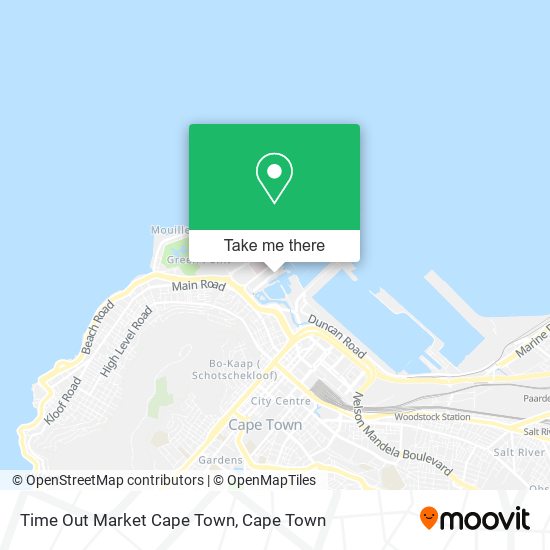 Time Out Market Cape Town map