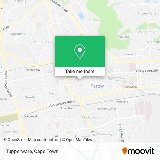 Tupperware map