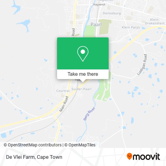 De Vlei Farm map