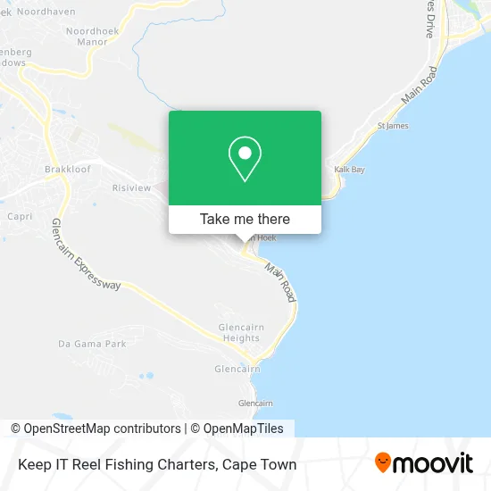 Keep IT Reel Fishing Charters map