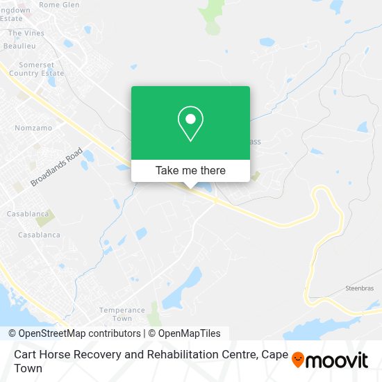 How to get to Cart Horse Recovery and Rehabilitation Centre in Strand