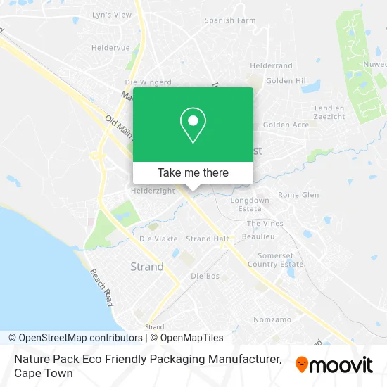 Nature Pack Eco Friendly Packaging Manufacturer map