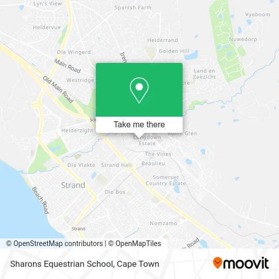 Sharons Equestrian School map