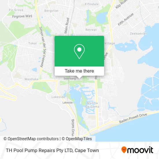 TH Pool Pump Repairs Pty LTD map