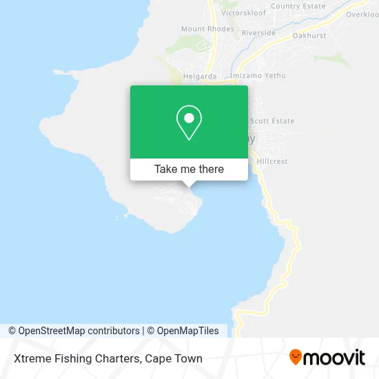 Xtreme Fishing Charters map