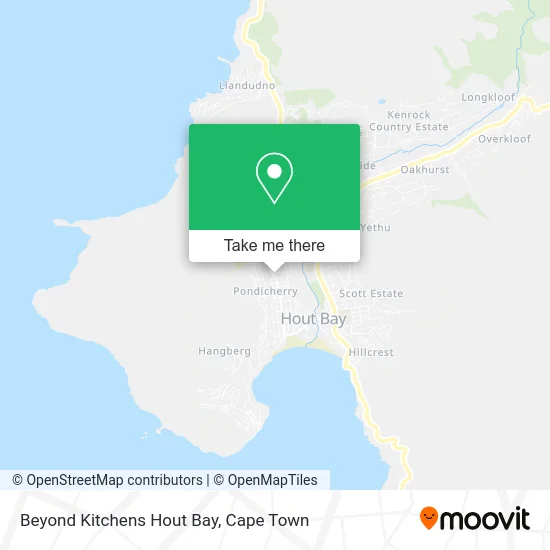Beyond Kitchens Hout Bay map