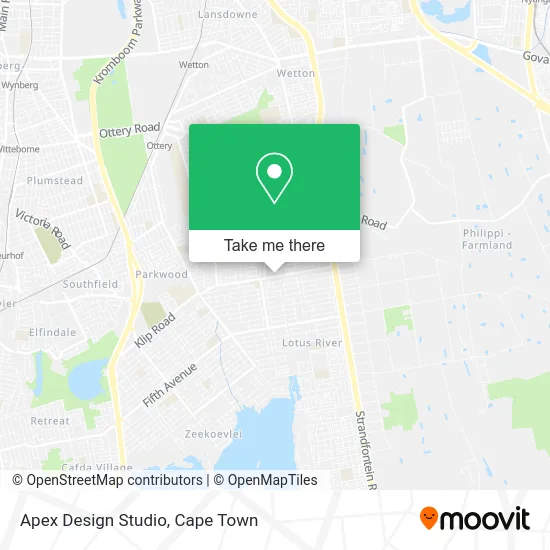 Apex Design Studio map