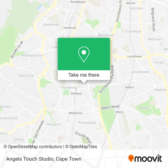Angels Touch Studio map