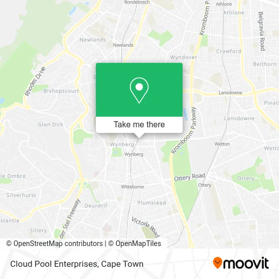 Cloud Pool Enterprises map