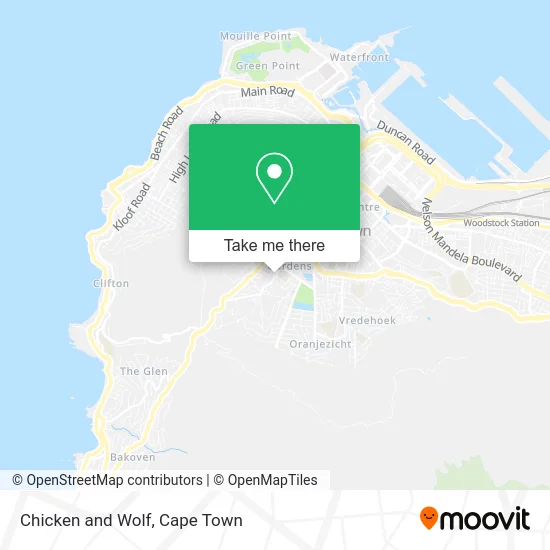 Chicken and Wolf map