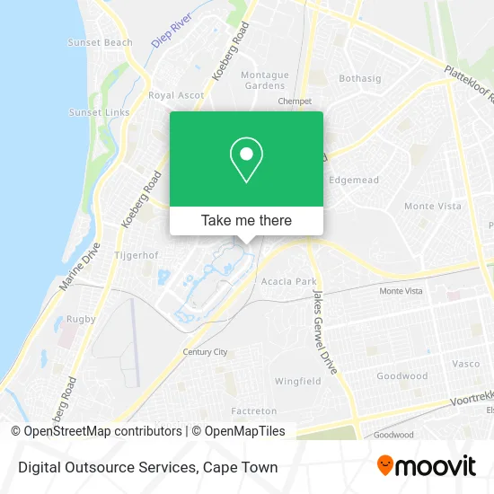 Digital Outsource Services map