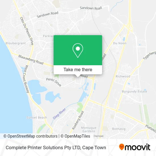 Complete Printer Solutions Pty LTD map