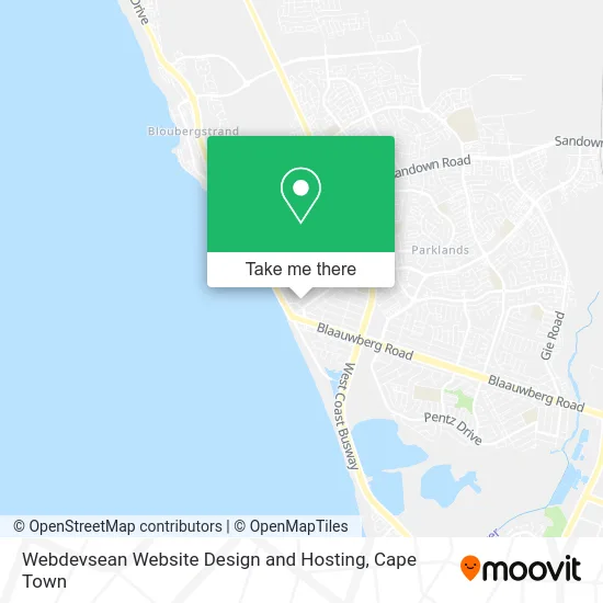 Webdevsean Website Design and Hosting map