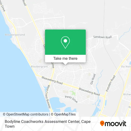 Bodyline Coachworks Assessment Center map