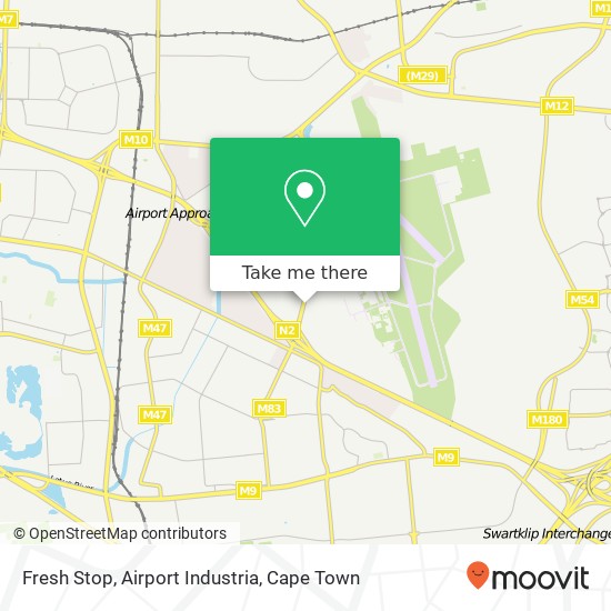 Fresh Stop, Airport Industria map