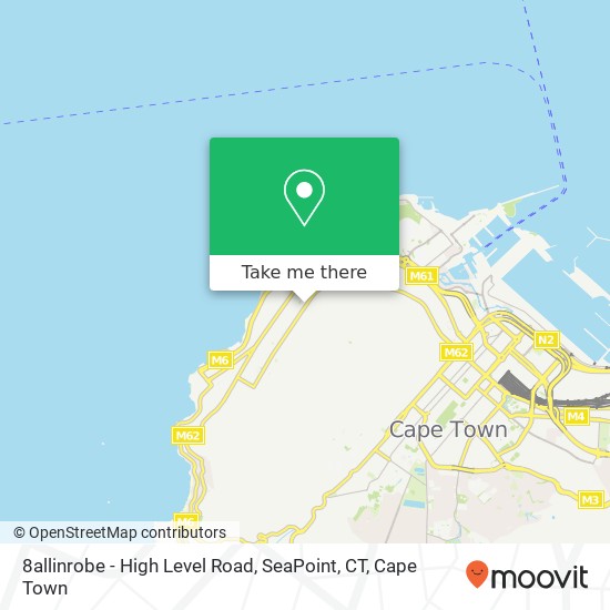 8allinrobe - High Level Road, SeaPoint, CT map