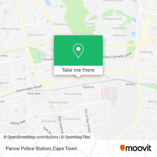 Parow Police Station map