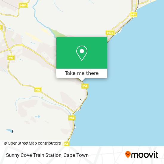 Sunny Cove Train Station map
