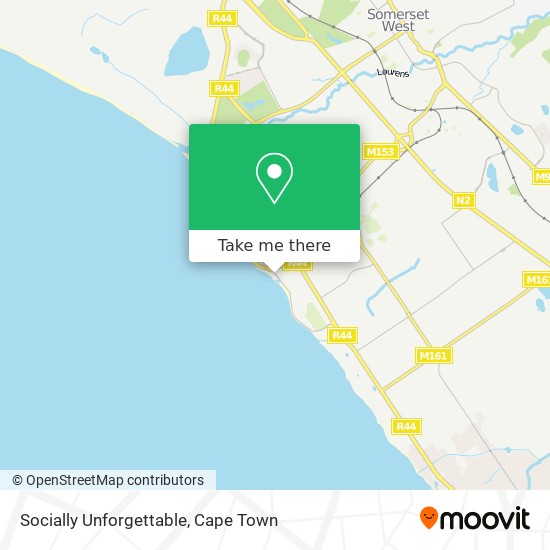 Socially Unforgettable map
