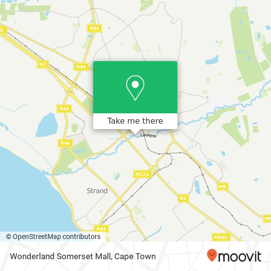 Wonderland Somerset Mall map