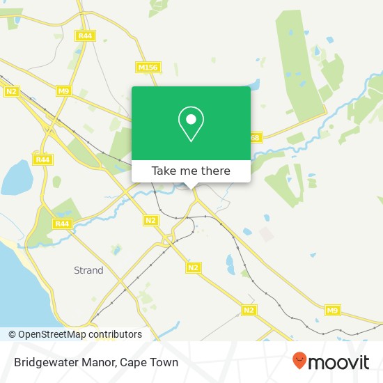 Bridgewater Manor map
