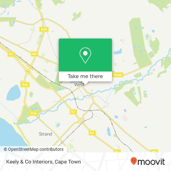 Keely & Co Interiors map
