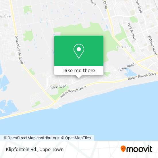 Klipfontein Rd. map