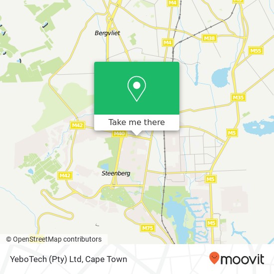 YeboTech (Pty) Ltd map