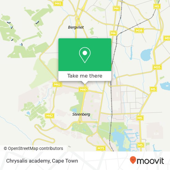 Chrysalis academy map