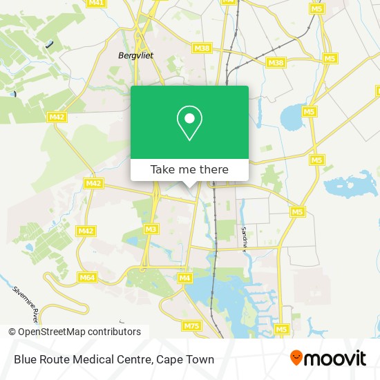 Blue Route Medical Centre map