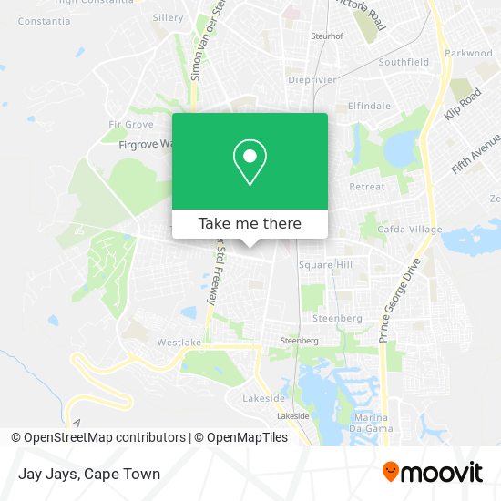 Jay Jays map