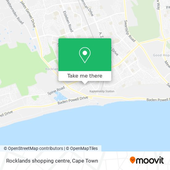 Rocklands shopping centre map