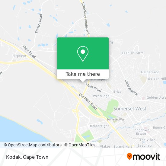 Kodak map