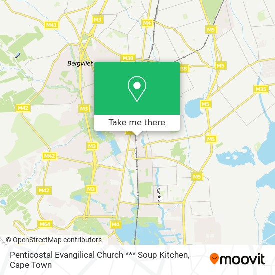 Penticostal Evangilical Church *** Soup Kitchen map