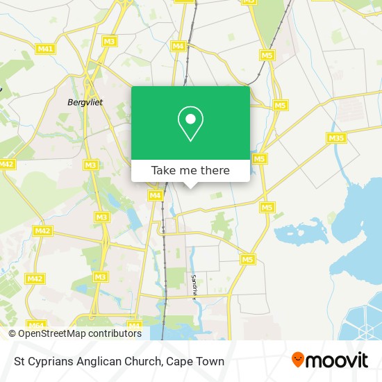 St Cyprians Anglican Church map