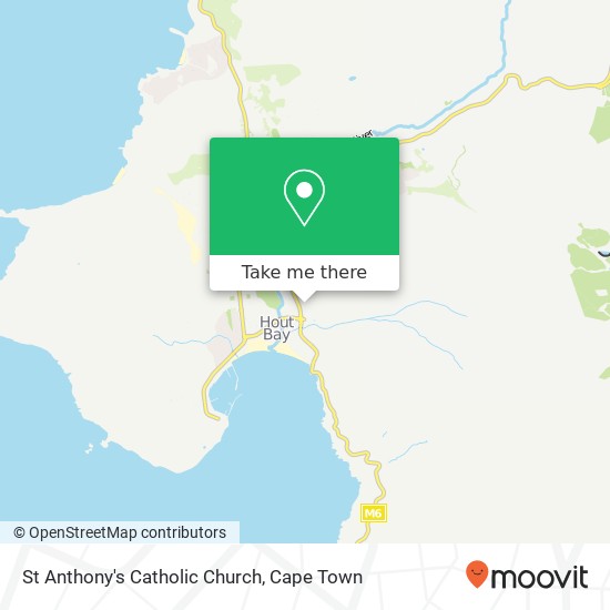 St Anthony's Catholic Church map