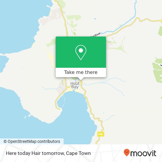 Here today Hair tomorrow map