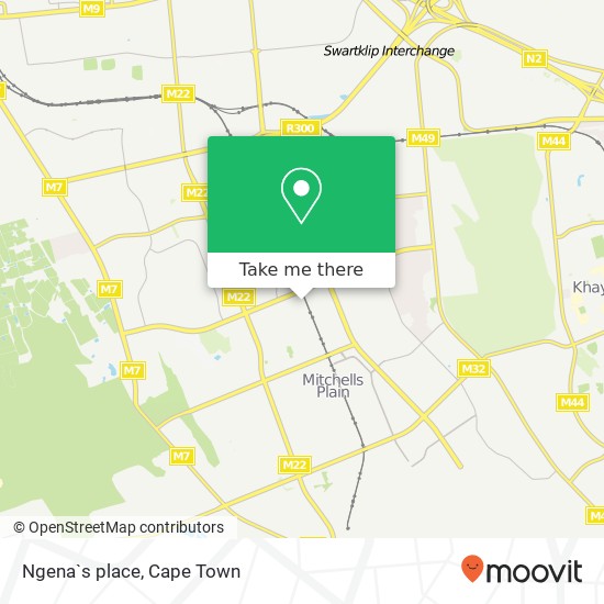 Ngena`s place map